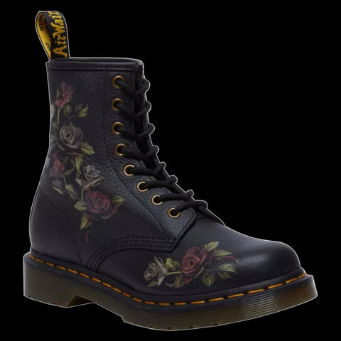 Dr Martens - 1460 Womens Decayed Roses Lace Up Boots