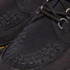 Dr Martens - Black Ramsey Woven Leather Creepers