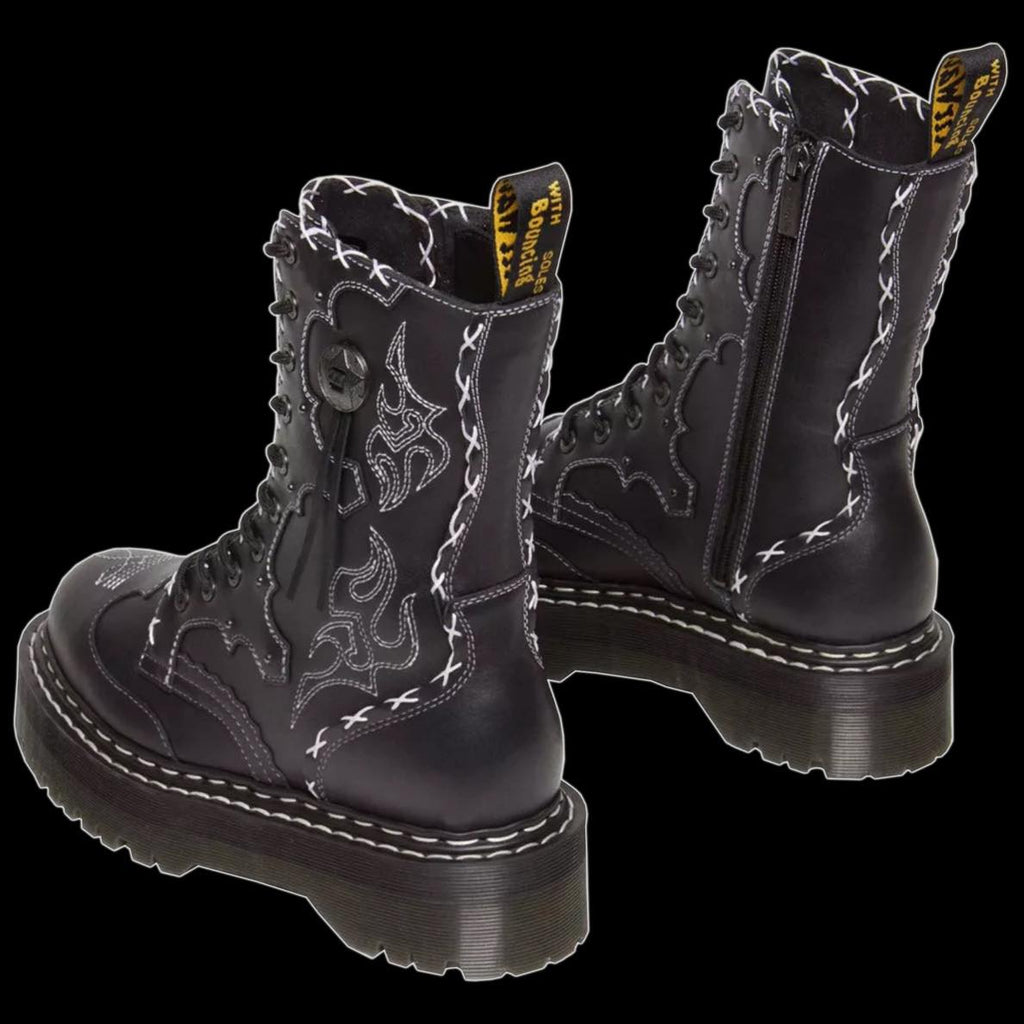 Dr Martens - Jadon HI Americana Gothic Leather Platforms | Vixens and ...