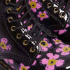 Dr Martens - Junior 8 Eyelet Patent Floral Boots