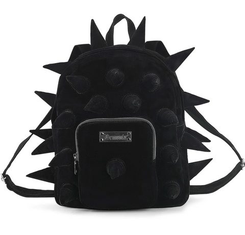 Demonia -  Black Spikey Backpack