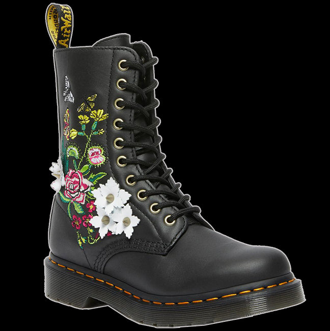 vijandigheid schuif nietig Dr Martens - 1490 Floral Bloom Leather Boots SKU number: 27453001  FashioNation | Vixens and Angels