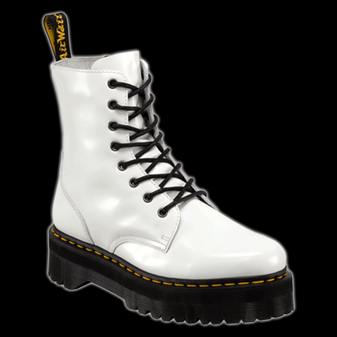 Dr. Martens Jadon 8-Eye Leather Platform Boot for Men and Women Black –  HiPOP Fashion