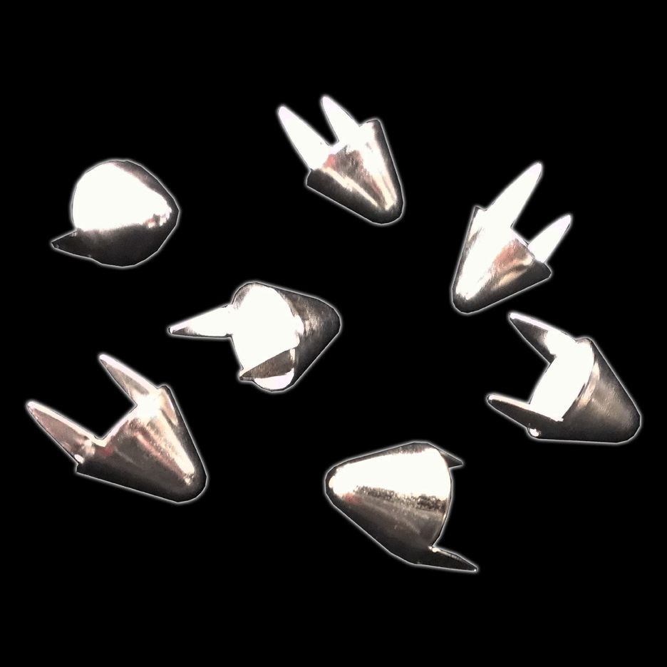 Funk Plus - Silver UK77 Tall Conical Studs